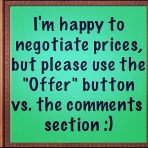 Please use offer button